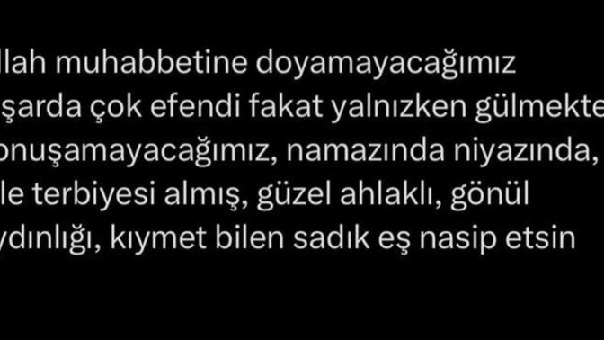 Yeni yıldan dileğiniz ne?