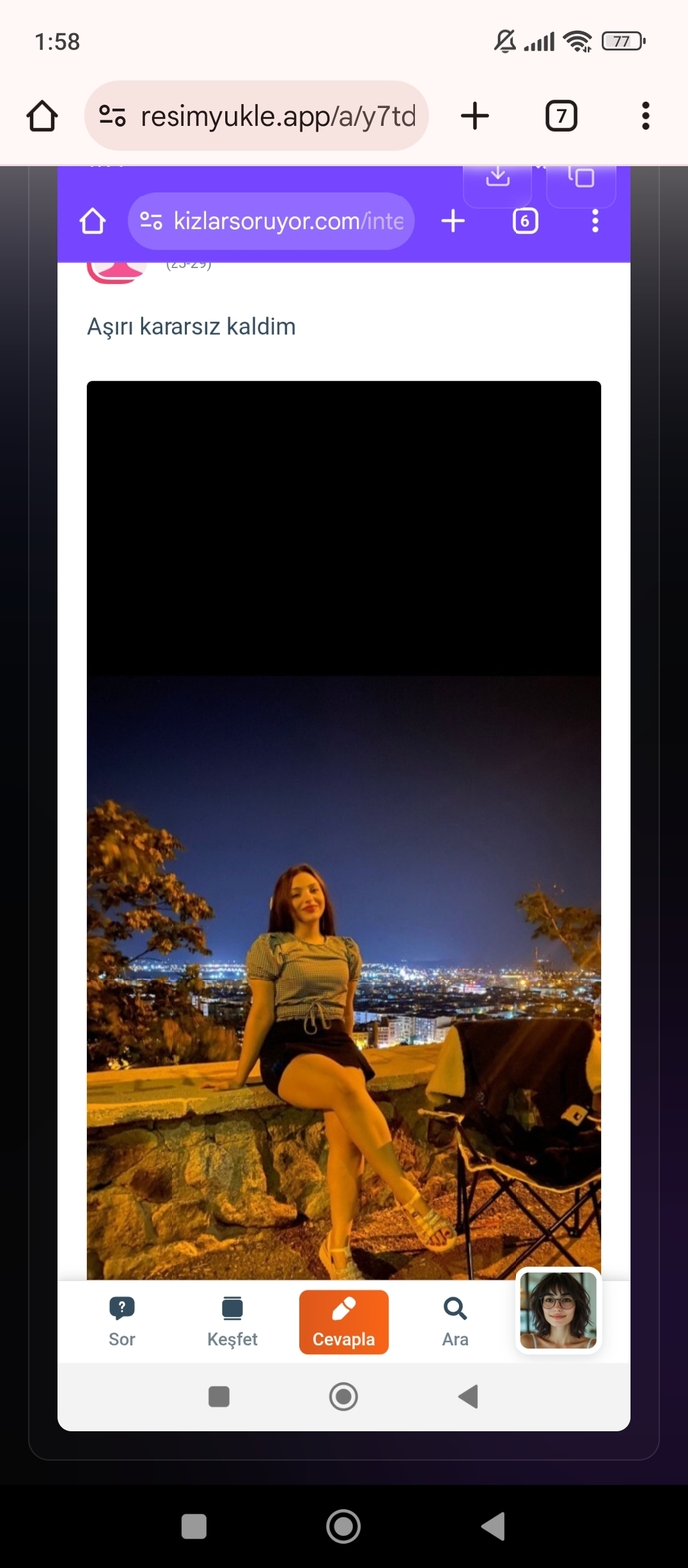 ? Aşkım sana yetmedi mi cidden?