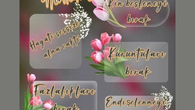 Günaydınlar 🥰 siz en son huzurunuz için neyi bıraktınız?