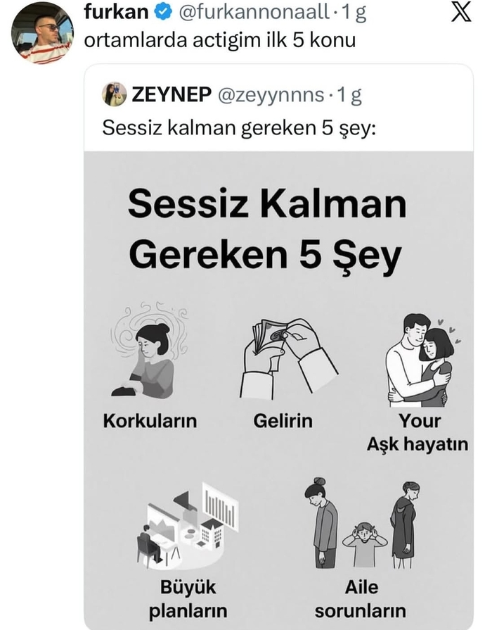 İnsanlar ile sohbet ederken nelerden bahsediyorsunuz?