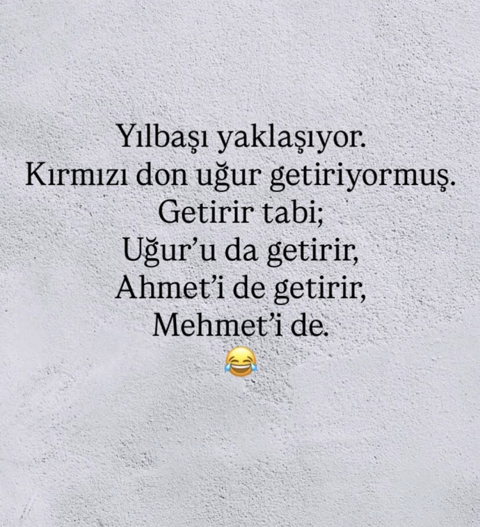 Yeni yil aksami kirmizi giyinmenin uğuruna inananlardan misin?