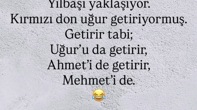 Yeni yil aksami kirmizi giyinmenin uğuruna inananlardan misin?