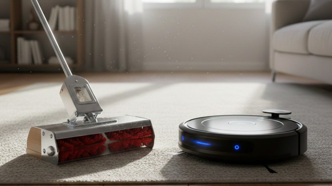 Evinizde gırgır mı kullanıyorsunuz, yoksa süpürge makinesi mi?