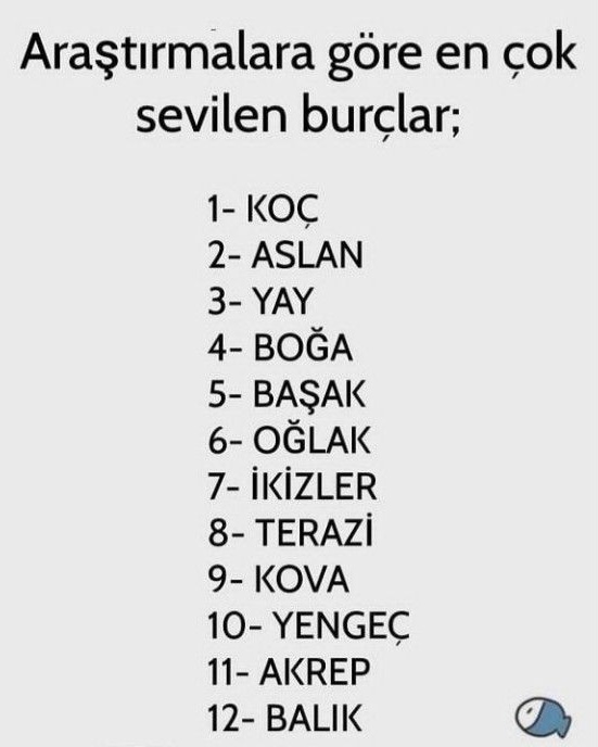 En çok sevilen burçlar sıralamasına göre kaç numarasınız?