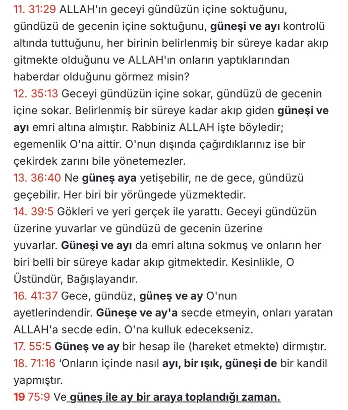 Kuranda tesadüfe yer yoktur?