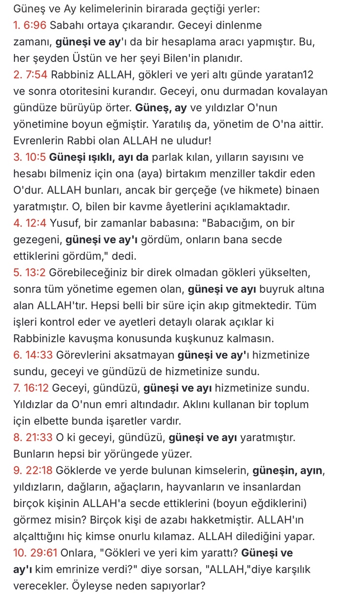 Kuranda tesadüfe yer yoktur?