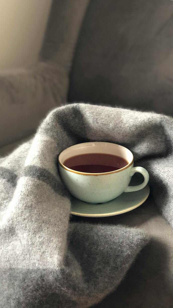 Tatil günlerinde battaniye eşliğinde kahve keyfisi yapar mısınız?