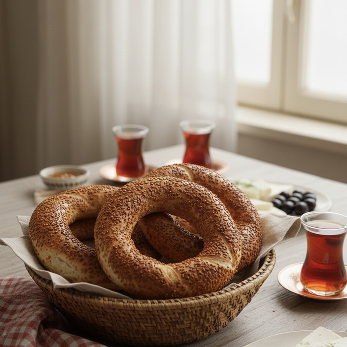 Simit sever misiniz?