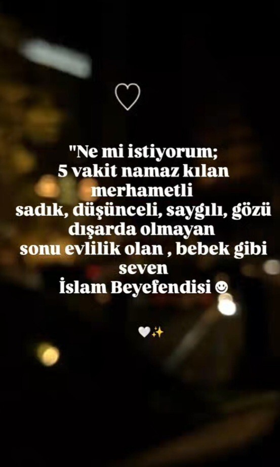 Böyle biri karşıma çıkar mı?