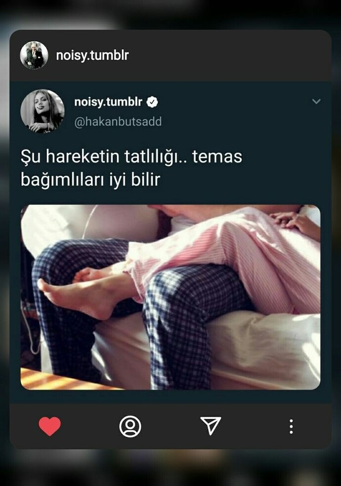 Size tatlı gelen haraket nedir?