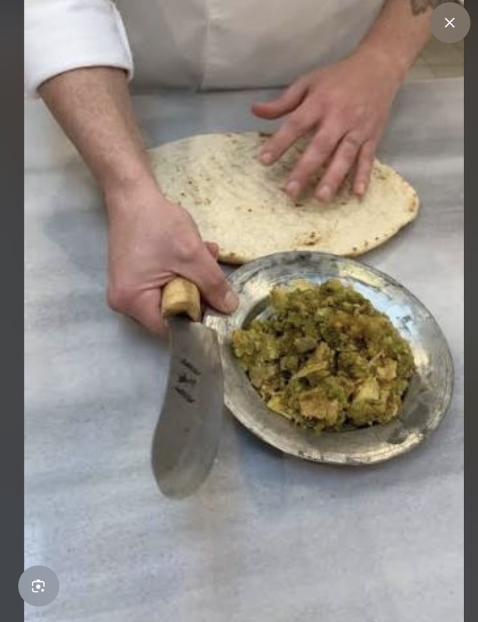 Hiç ekmeğe baklava dürüm edip yediniz mi?