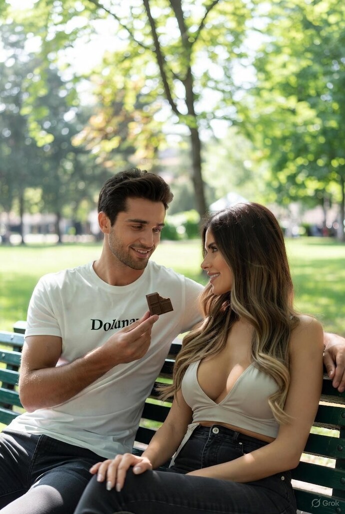 Çikolata sever misin, sana vereyim mi yer misin?