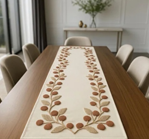 Yemek masasının üstü boş mu olmalı yoksa bir aksesuar konularak renk mi katılmalı?