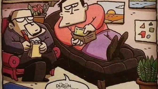 Psikoloğa gitsek çocukluğuna dönelim diyecek ama benim zihnim büyük ihtimalle direkt geçen haftanın travmalarına koşar.. peki siz?