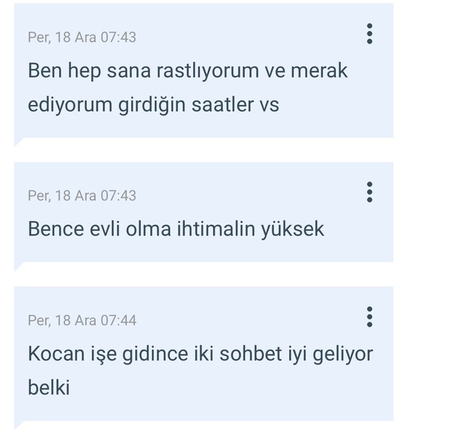 Siz ne düsünüyosunuz?