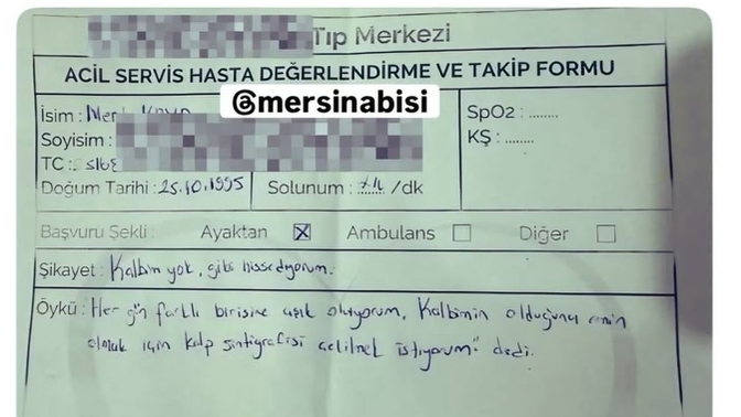 Siz de derdiniz var mi sanıyorsunuz?