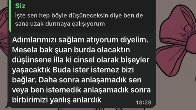 Bunu diyen biri ne demek istiyor?