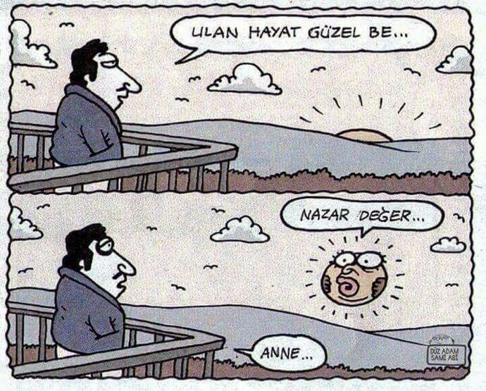 Nazar🧿 yüzünden insanlardan mutluluğunuzu ya da aldığınız bir şeyi sakladıgınız oldu mu?
