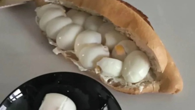 Böyle bir dürüm yer misin? 🥚?