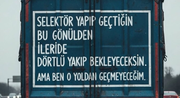 Bildiğiniz en havalı laf hangisi?