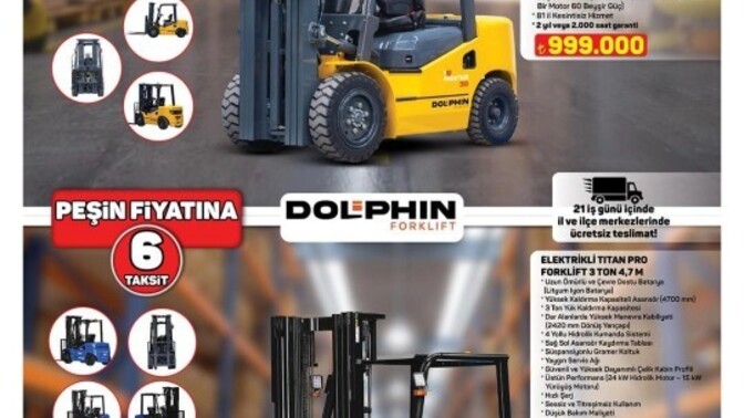 Forklift ihtiyacınız var mı?