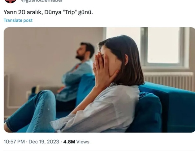 Dünya trip gününde atılan tripler diğer günlere nazaran ×3 mü oluyor?