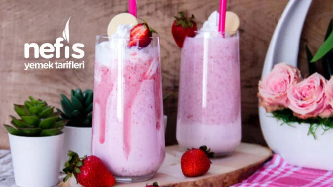 Çilekli milkshake içen erkekten olur mu?