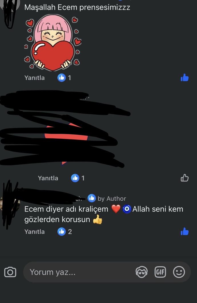 Facabookta yaşlı akrabalarım böyle yorumlar yapıyor yorum kapatma yok mu imdat djsdjnddj?