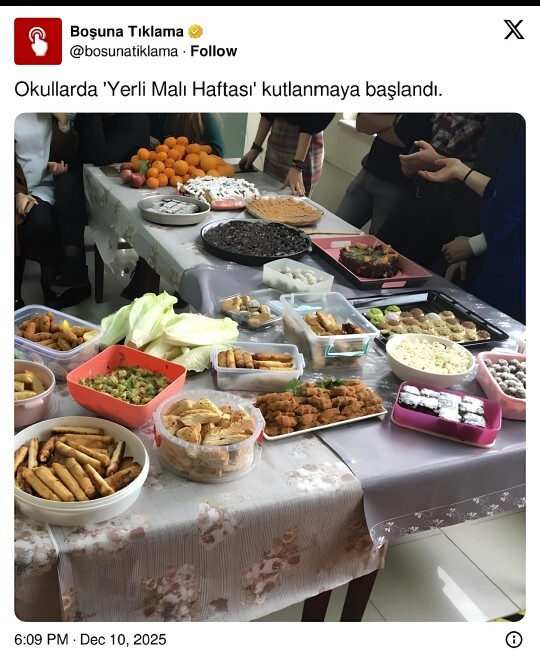 Hiç yerli malını kutladın mı?