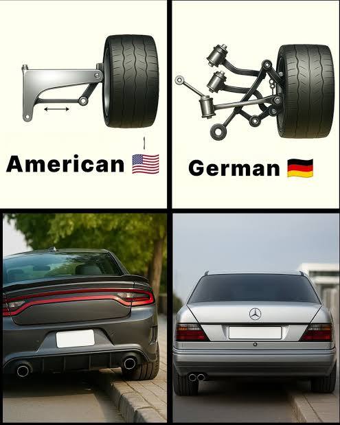 Arabalarda, Alman Mühendisliğimi Amerikan Mühendisliğimi?