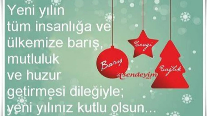 "Yeni yıl sizde ne çağrıştırdı?" diye sorulsa ne cevap verirsiniz?