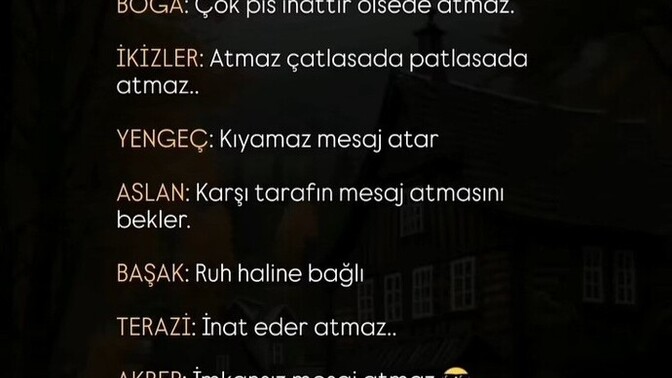 Aşkından ölse bile mesaj atmayan burçlar hangileriymiş?