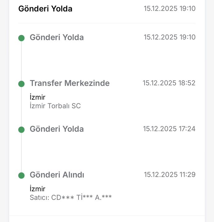 Bu normal mi kargo hakkında?