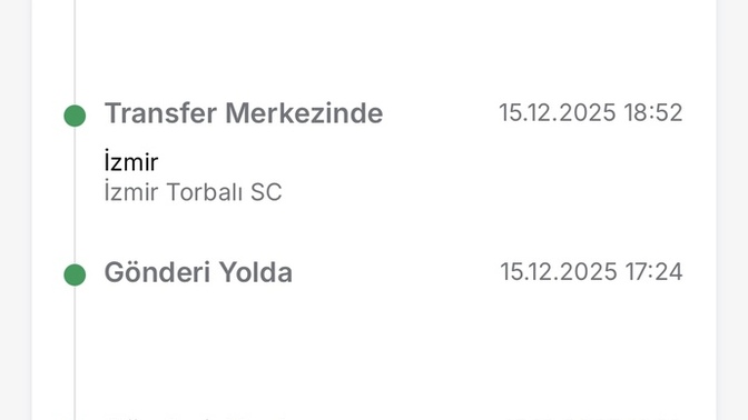Bu normal mi kargo hakkında?