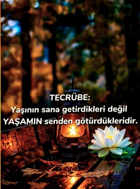 Tecrübe nedir sence?