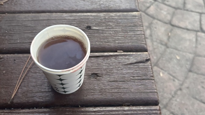 Hiç dışarıda bedava çay veya başka bir şey içtiniz mi?