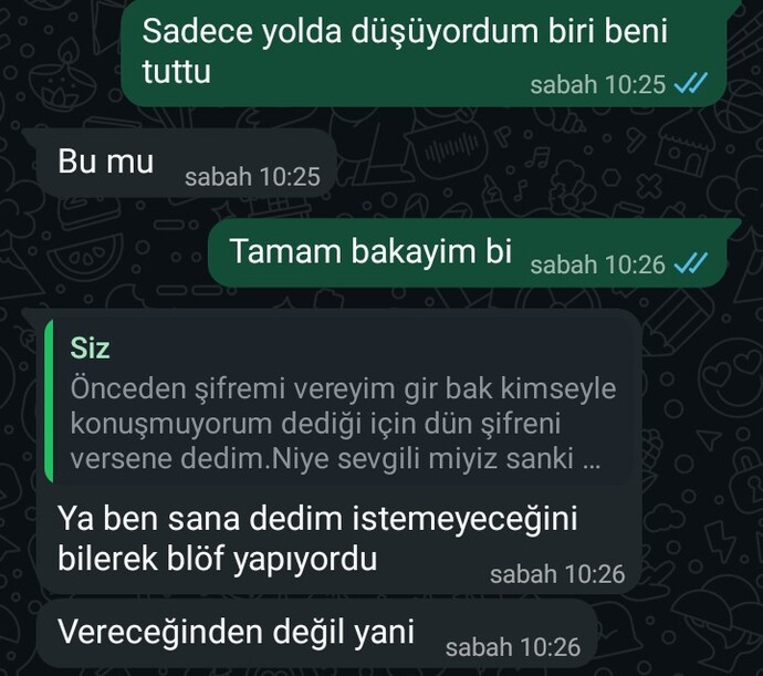 Herkesi bırak kendi kız kardeşin tarafından bile önemsenmemek ne acı değil mi bu hayatta?