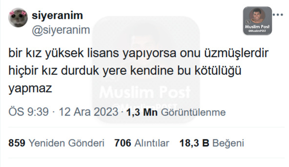 Tweet ne kadar haklı sizce?