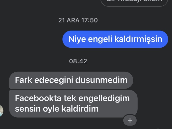 Eski sevgilimin yaptığı açıklama saçma değil mi?