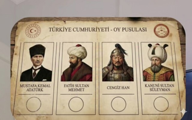 Sıfırdan bir devlet kuruyor olsaydınız lider olarak kimi seçerdiniz?