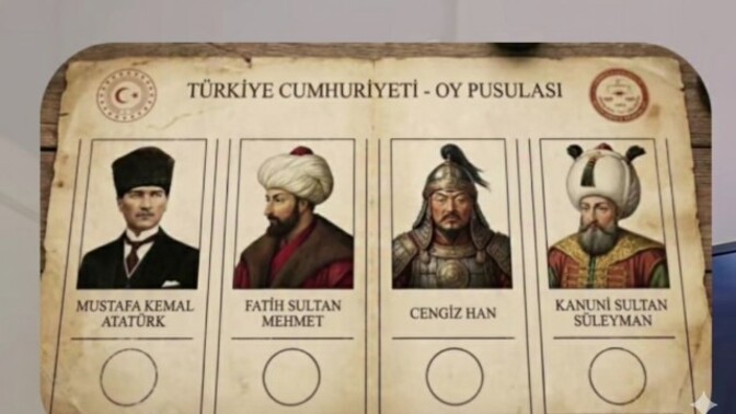 Sıfırdan bir devlet kuruyor olsaydınız lider olarak kimi seçerdiniz?