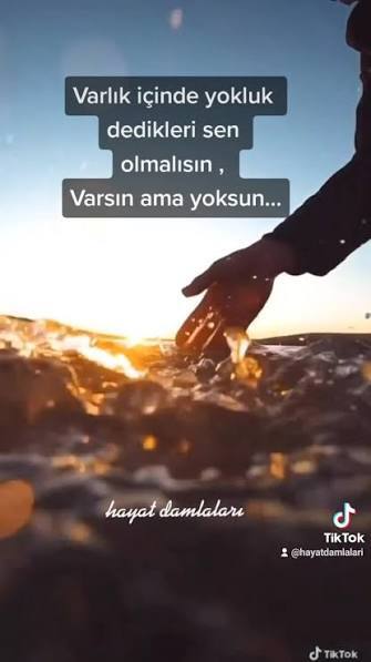 Varlık içinde yokluk çektiniz mi hiç?