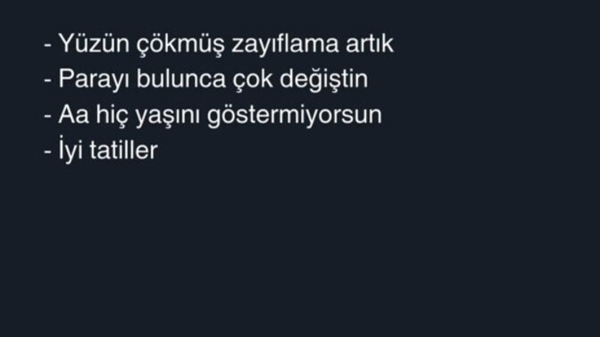 Yeni yıl da duymak istediğiniz şeyler neler?