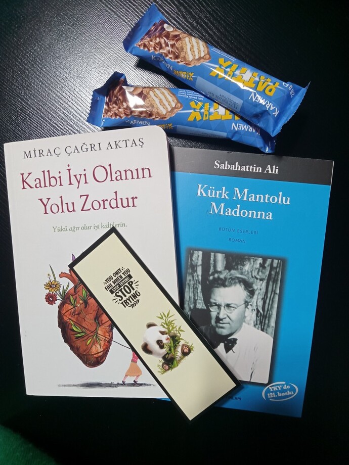 Okuduğunuz kitap ne şu an?