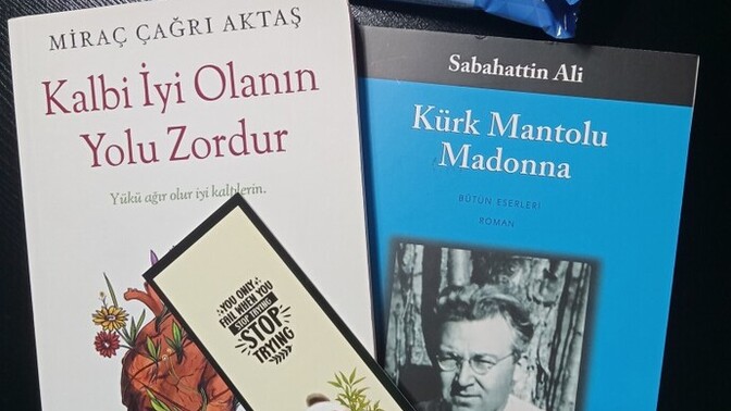 Okuduğunuz kitap ne şu an?