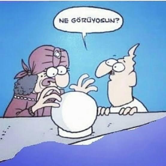 Falcı geldi hanıııım