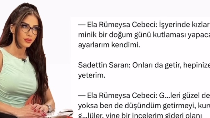 Saadettin saran ve çapkınlığı hakkında ne düşünüyorsunuz 🥹?