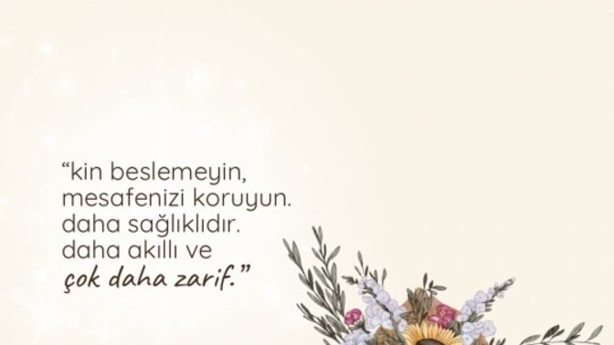 Kin beslemek, insanın karakterindeki zayıflığın bir yansıması değil midir?