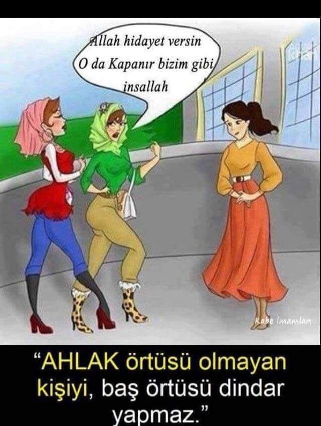 Kapalı kızlar daha mı fena bu konuda?
