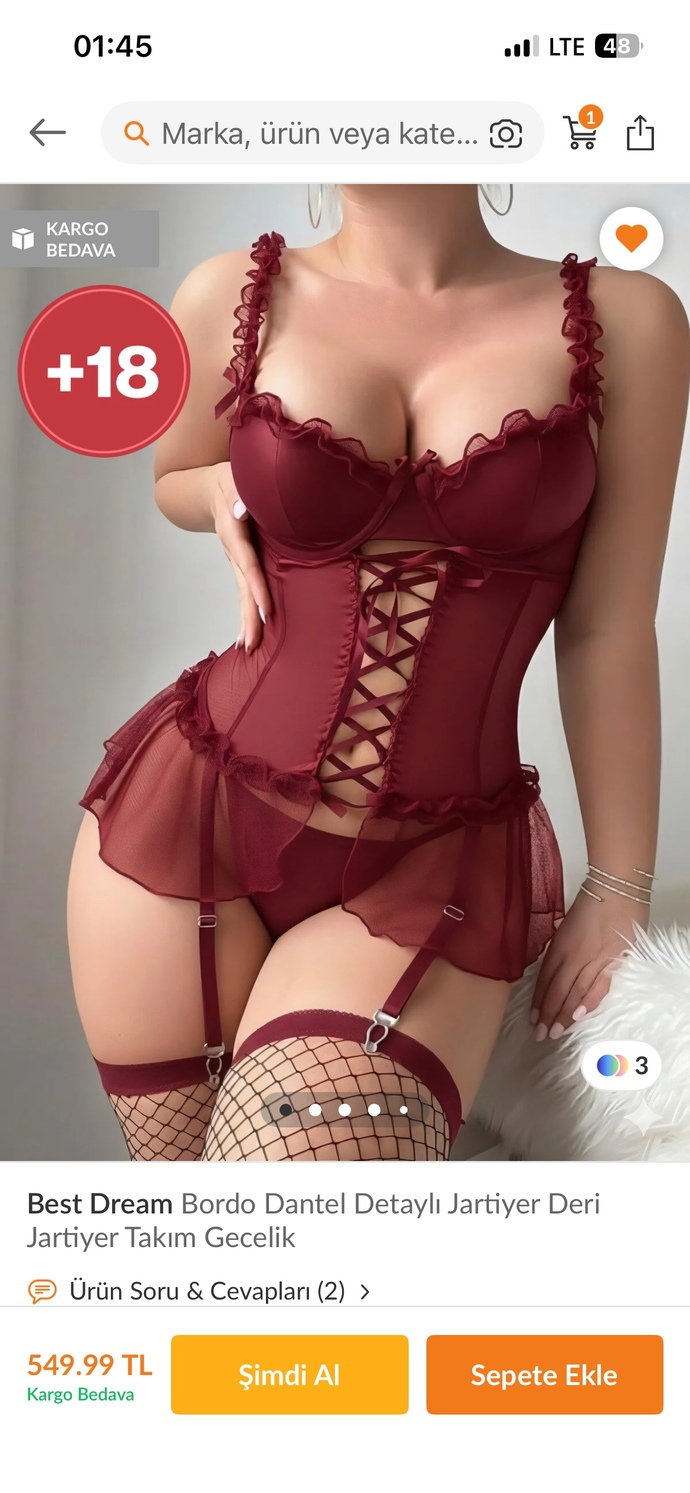 Merhaba jartiyer alıcam hangisini erkek arkadaşım beğenir sizce sürpriz olacak o yüzden burdan soruyorum?